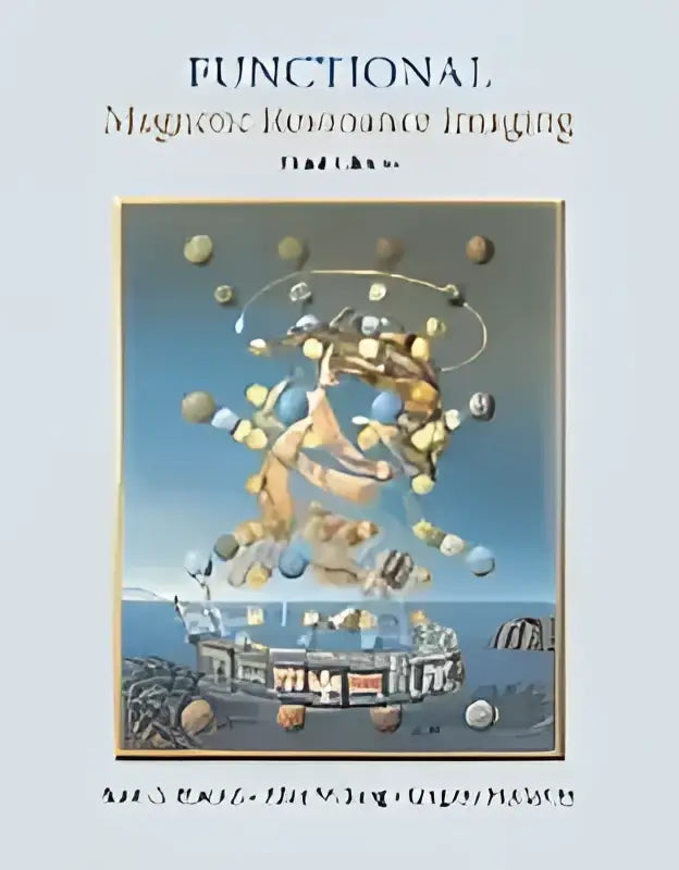De boekcover van functional magnetic resonance imaging door paul m toont functionele magnetische resonantie beeldvorming