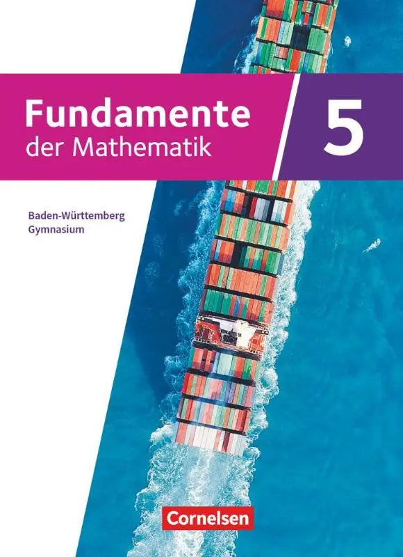 Cover fundamente der mathematik 5 schuljahr baden-württemberg mit digitalen hilfen und interaktiven zwischentests
