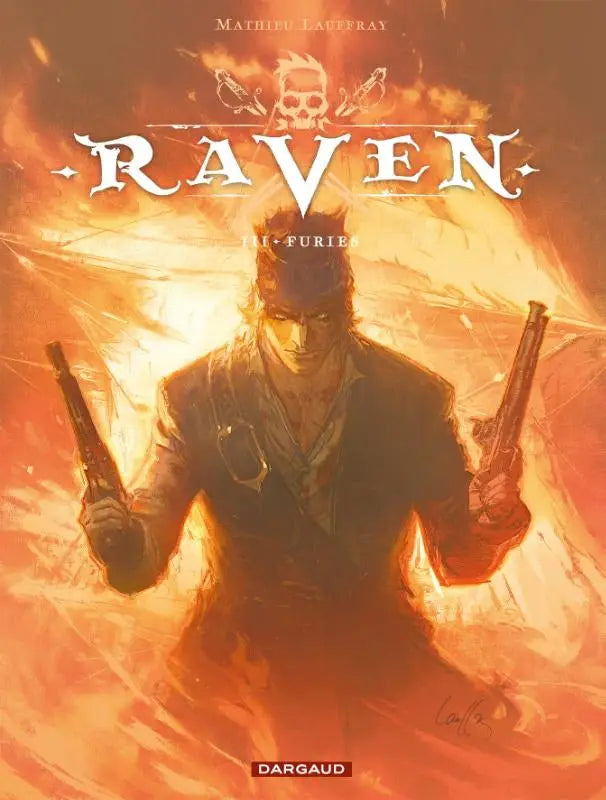 De cover van de raven 13 furies strip door mathieu lauffray, uitgegeven door dargaud france, in het product furies