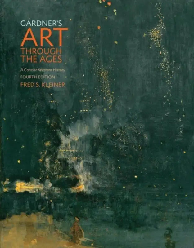 De cover van gardners art through the ages vierde editie met een beknopte westerse kunstgeschiedenis achtergrond