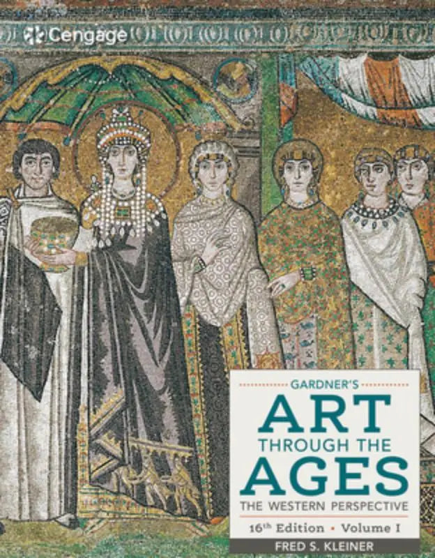 De omslag van gardners art through the ages 16e editie volume i met nadruk op the western perspective