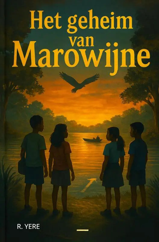 De cover van het nederlandse kinderboek het geheim van marowijne door r voor jonge lezers
