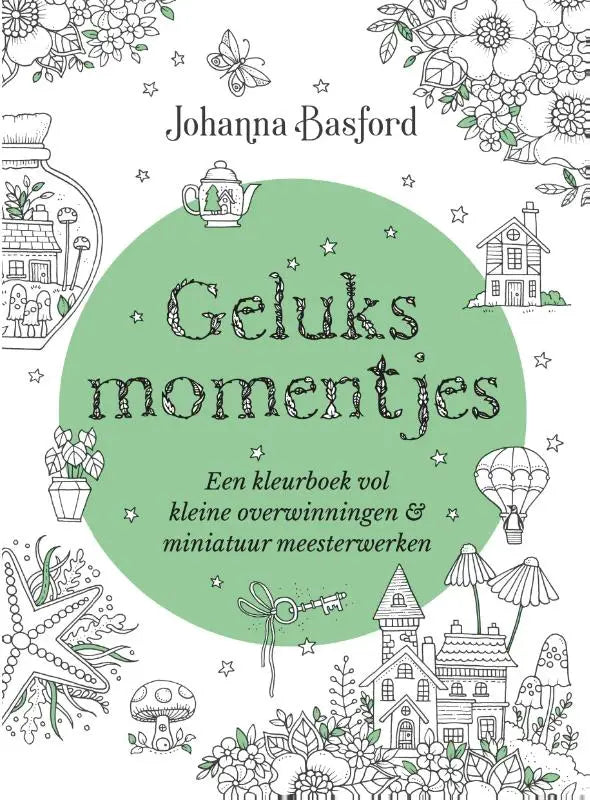 Geluksmomentjes - Een kleurboek vol kleine overwinningen en miniatuur meesterwerken