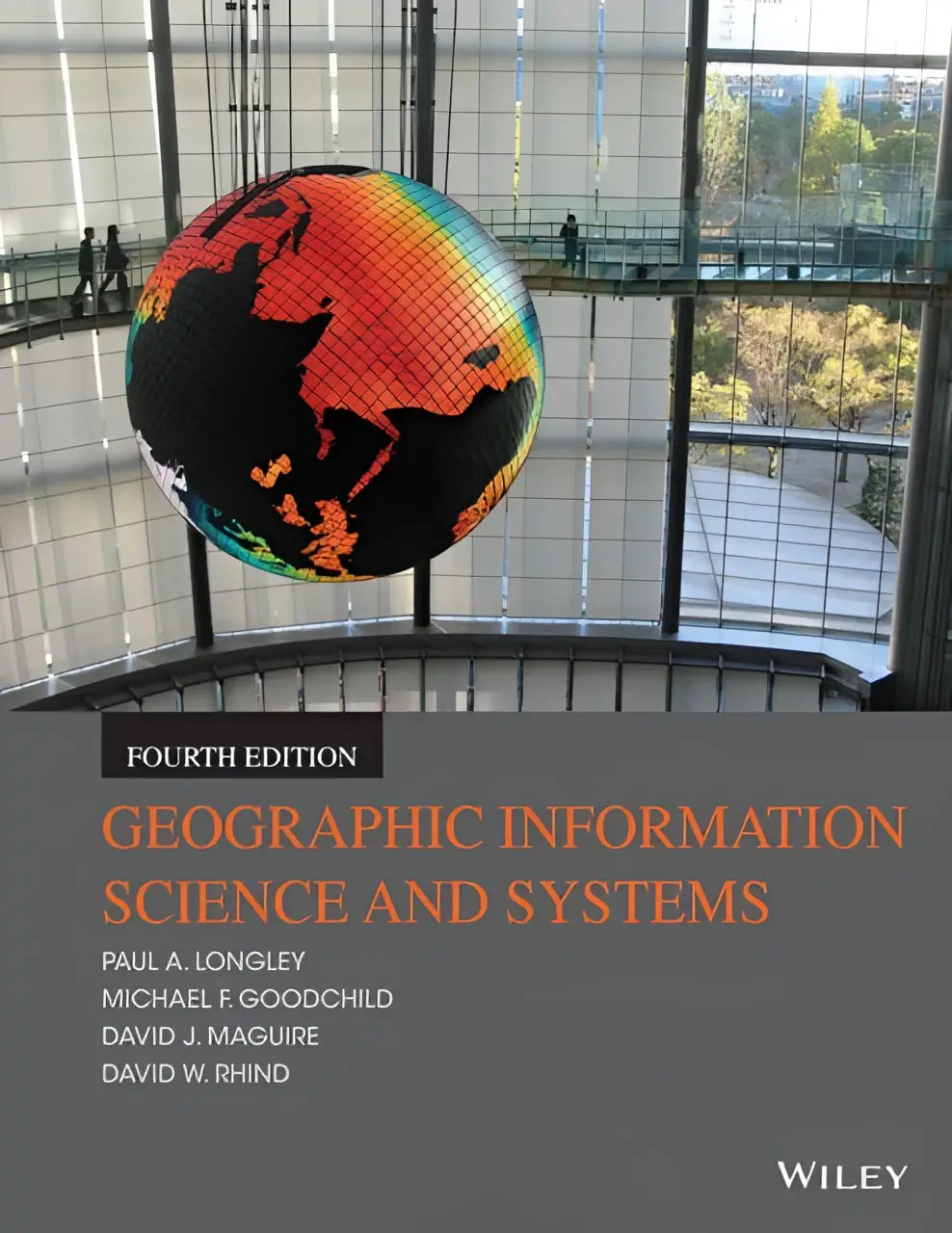 De boekomslag van de vierde editie van geographic information science and systems door paul a met focus op geographic information science