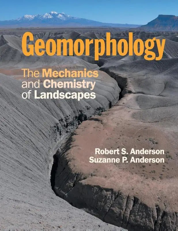 Boekcover van geomorphology door robert s met focus op de mechanics and chemistry van landschappen