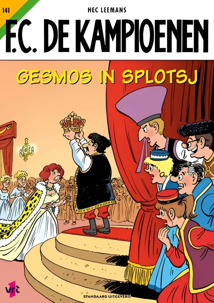 De omslag van de hec leemans stripf c in het product getiteld gesmos in splotsj