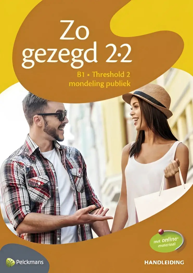 Zo gezegd 2.2 threshold 2 mondeling publiek handleiding - zo gezegd 2.2 threshold 2 mondeling publiek handleiding - boek