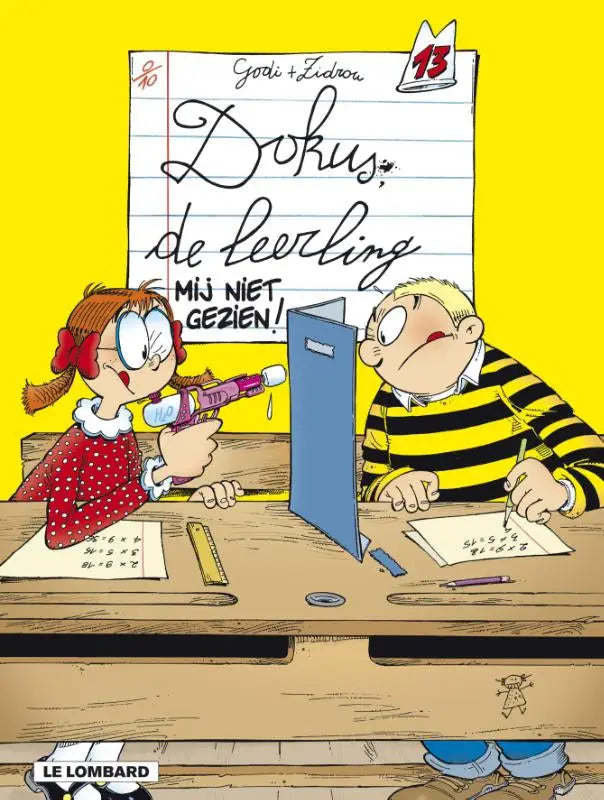De cover van de comicstrip dokuy de leerling door godi en zidora in de productserie mij niet gezien strips algemeen
