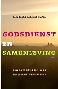 Donkerbruine leren portemonnee met gouden reliëftekst en minimalistisch ontwerp voor godsdienst en samenleving door gerard dekker vbk media religieuze ervaring