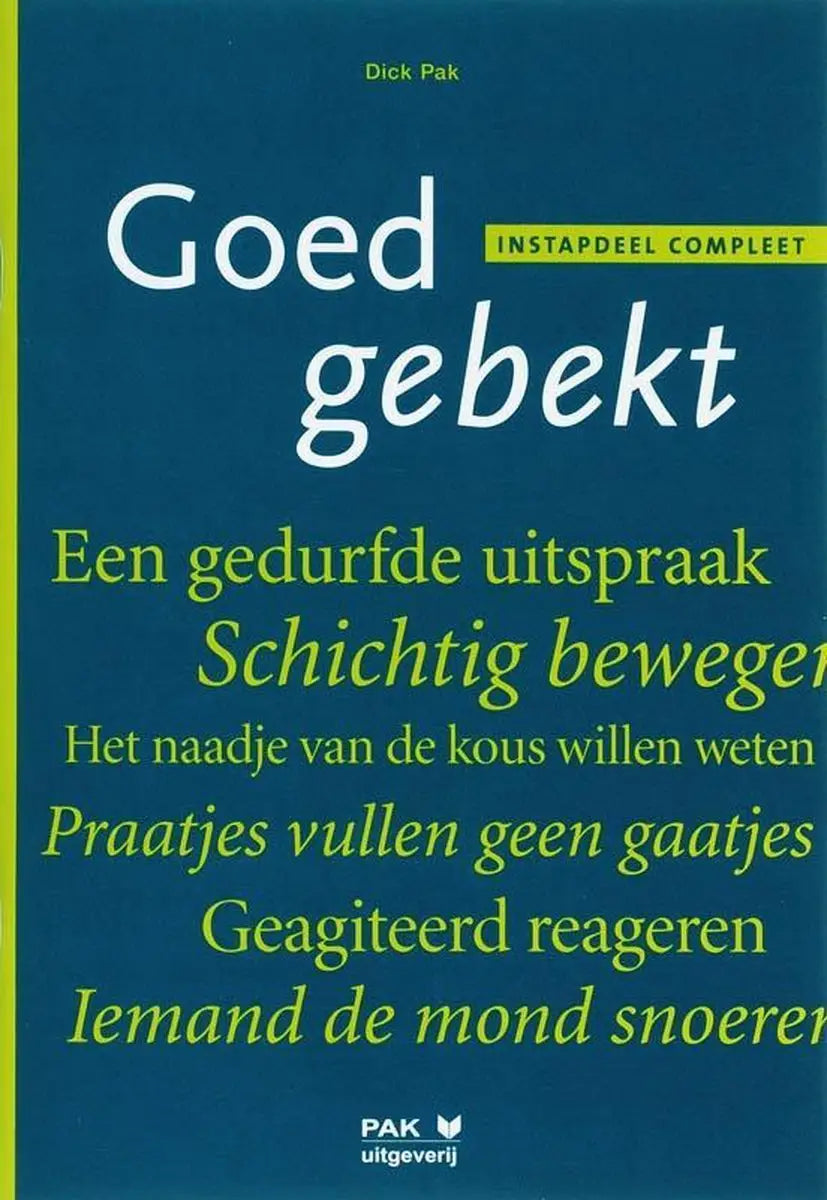 Goed gebekt: instapdeel - goed gebekt: instapdeel - boek