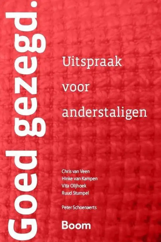 Goed gezegd - goed gezegd - boek