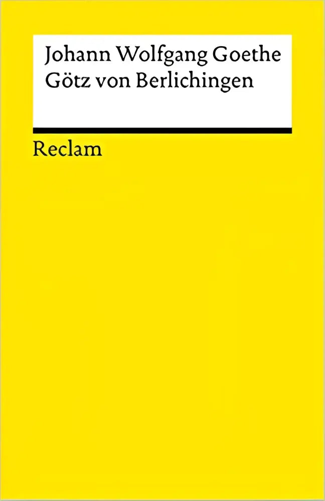 Götz von berlichingen - götz von berlichingen - boek