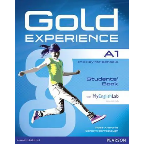 Gold experience a1 - student’s book + dvd + myenglishlab access card - gold experience a1 - student’s book + dvd