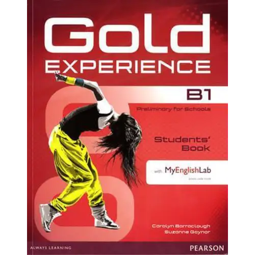 Gold experience b1 - student’s book + dvd + myenglishlab access code - gold experience b1 - student’s book + dvd
