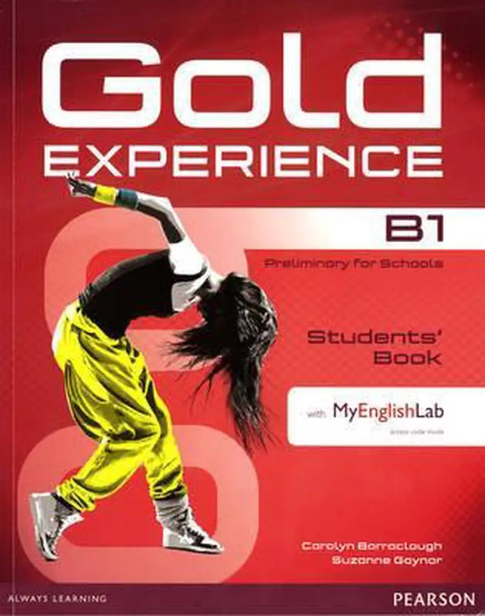 Gold experience b1 - student’s book + dvd + myenglishlab access code - gold experience b1 - student’s book + dvd