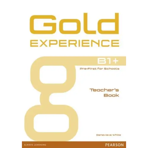 Gold experience b1 + teacher’s book - gold experience b1 + teacher’s book - boek