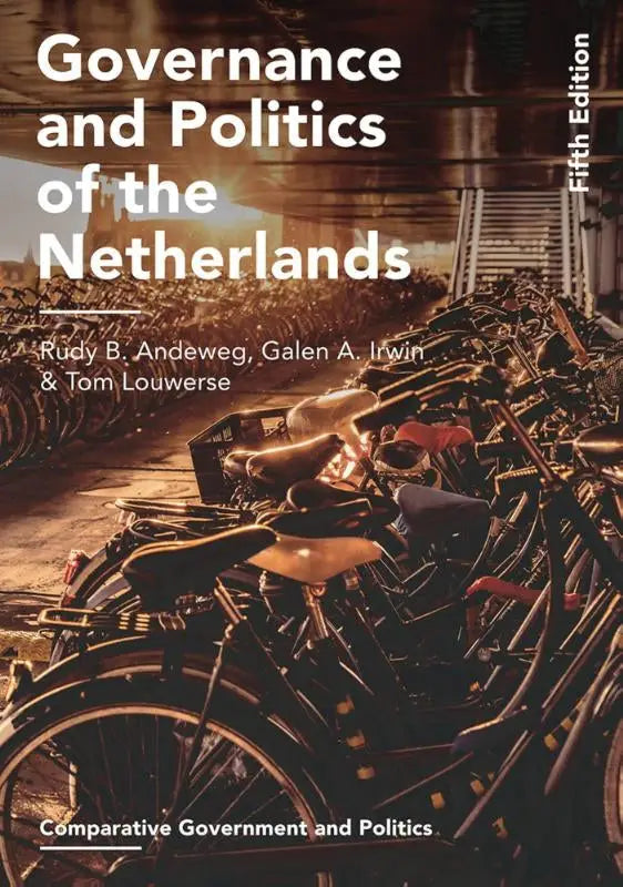 The book cover of governance and politics of the netherlands fifth edition features a sepia bicycle photograph