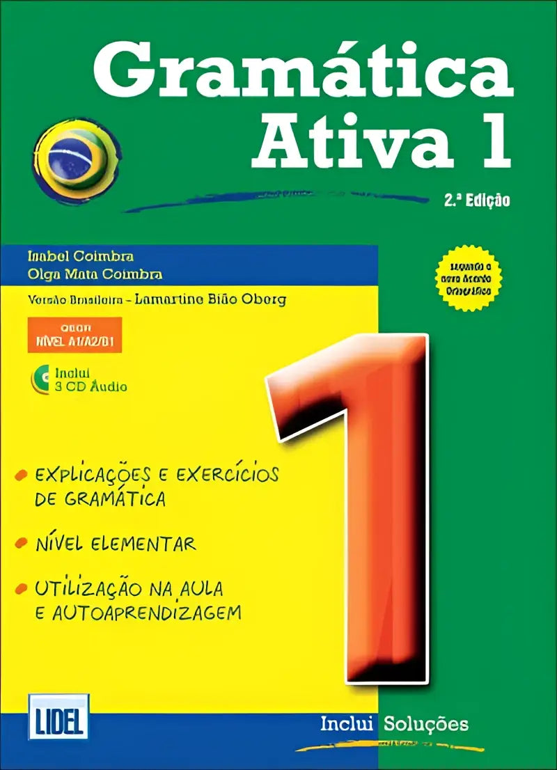 Gramática ativa - versao brasileira (segundo o novo acordo ortográfico) 1 - gramática ativa - versao brasileira