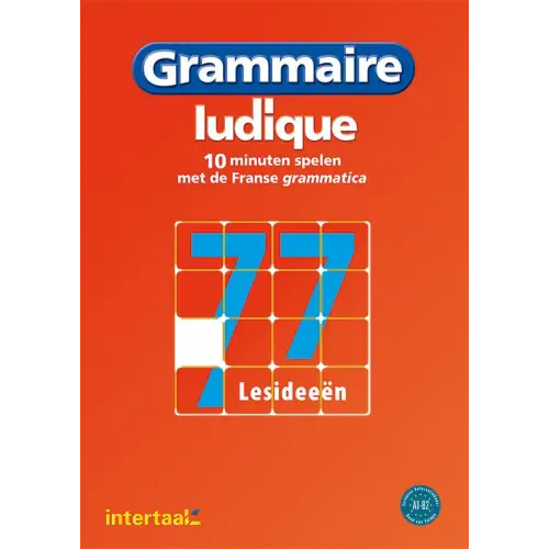 Grammaire ludique - 10 minuten spelen met de franse grammatica werkboek - grammaire ludique - 10 minuten spelen