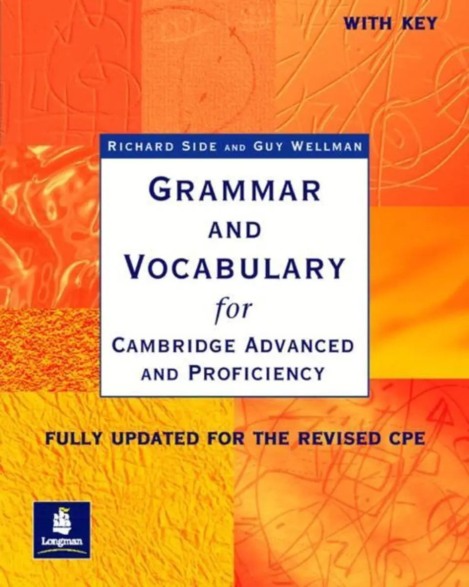 Grammar and vocabulary for cambridge advanced and proficiency book + key - grammar and vocabulary for cambridge