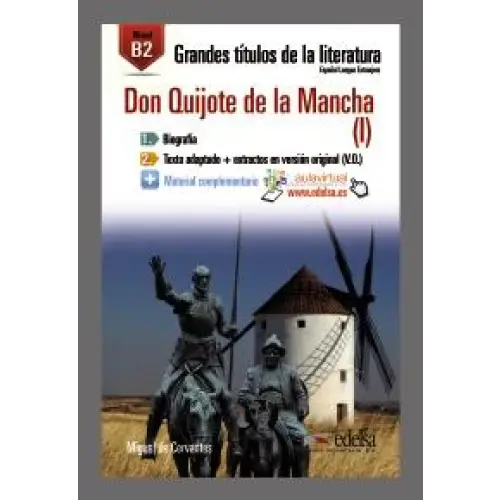 Grandes titulos de la literatura: don quijote de la manchab1 1 - grandes titulos de la literatura: don quijote de la
