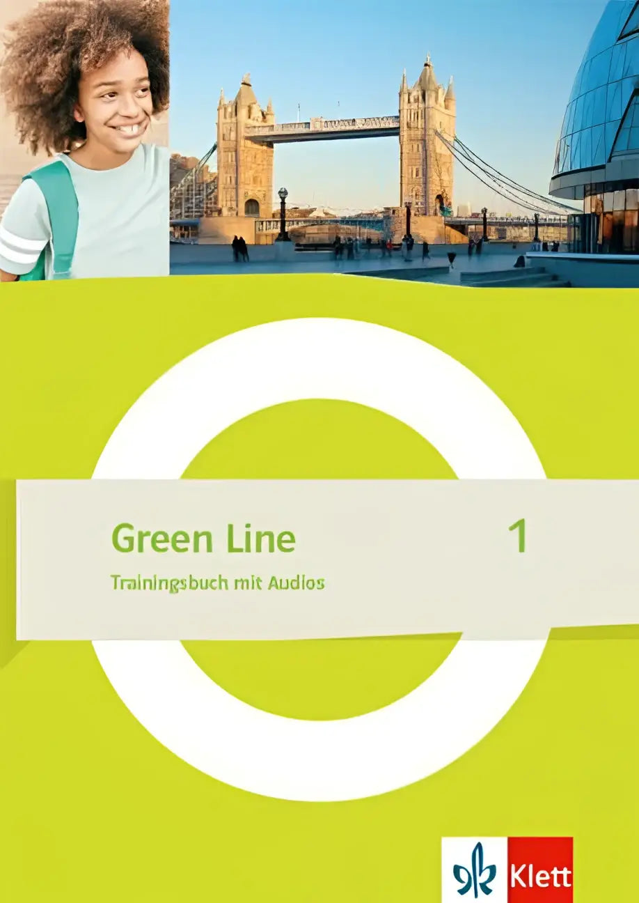 Green line 1 trainingsbuch mit audios klasse 5 mit limonengrüner cover und weißem kreislogo