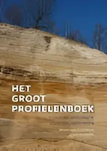 Het groot profielenboek door sidestone press is een boek met een minimalistisch, aardetinten textuur en zwarte tekst