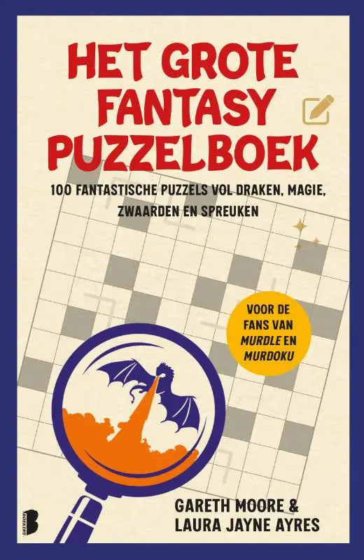 Het grote fantasypuzzelboek - 100 fantastische puzzels vol draken, magie, zwaarden en spreuken