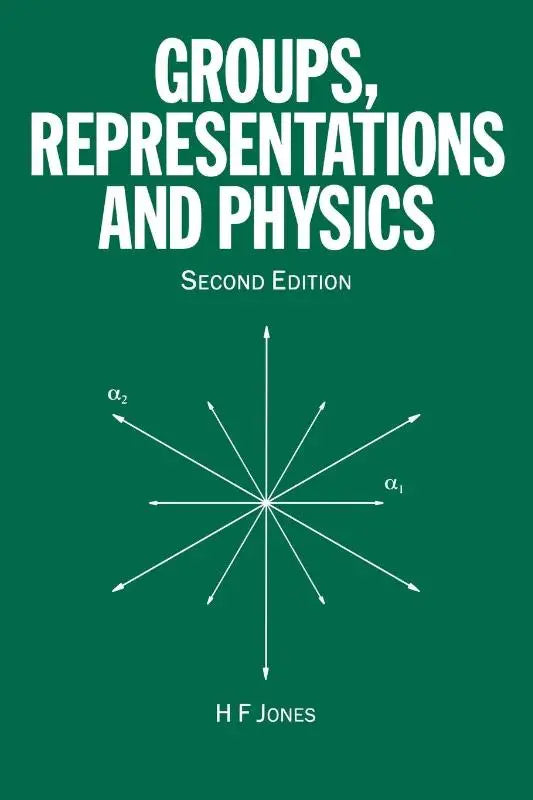 Groen gebonden boek groups representations and physics door h f jones gericht op representations and physics studie