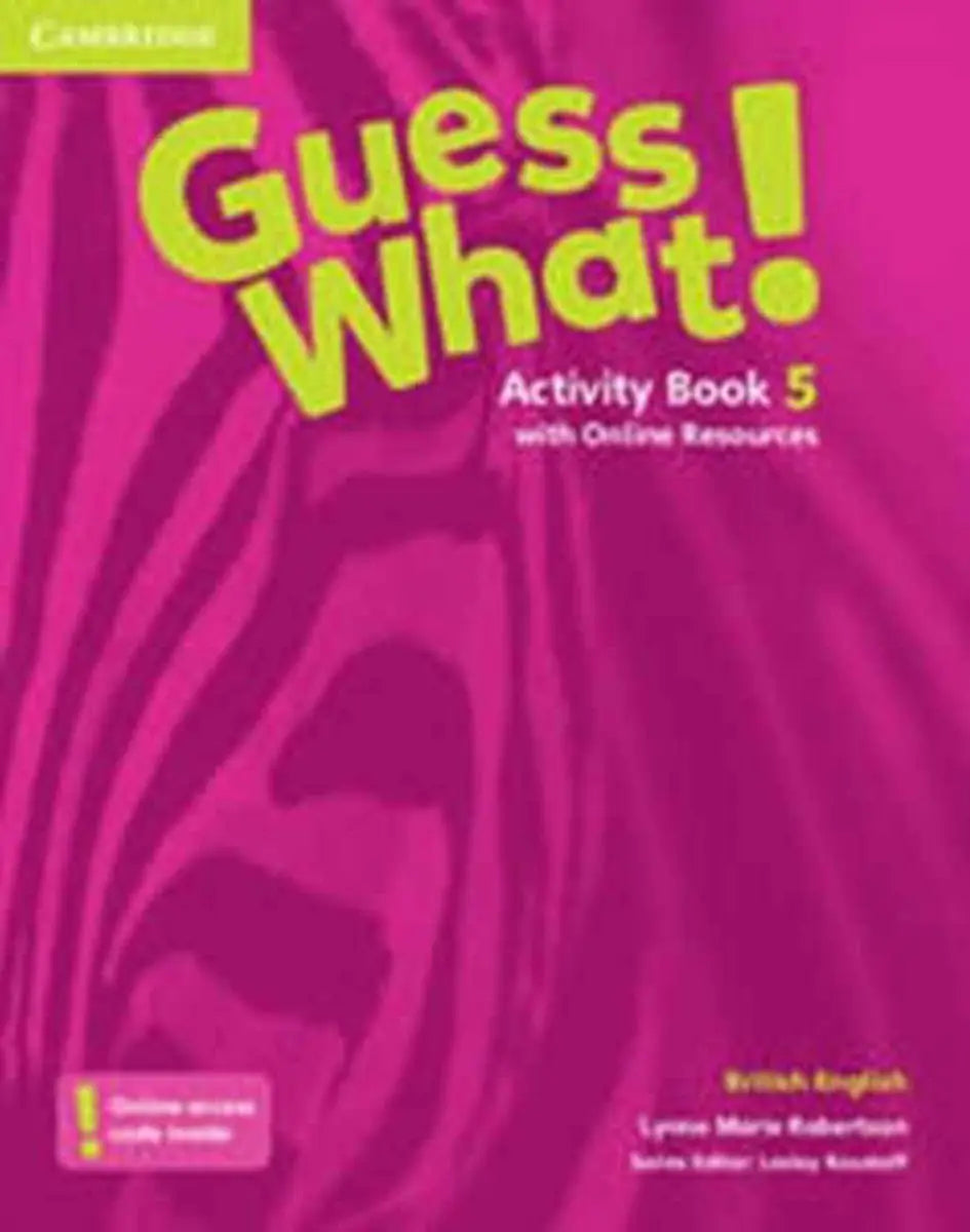 Guess what! 5 activity book + online resources - guess what! 5 activity book + online resources - boek