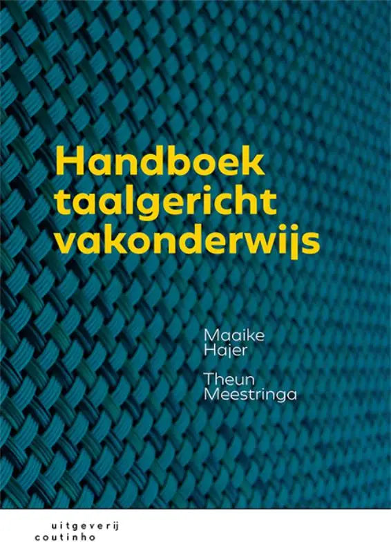 Voorzijde Handboek taalgericht vakonderwijs door Maaike Hajer en Theun Meestringa