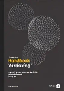 Handboek verslaving cover met zwart-wit gestipte bolontwerp uitgegeven door koninklijke boom uitgevers