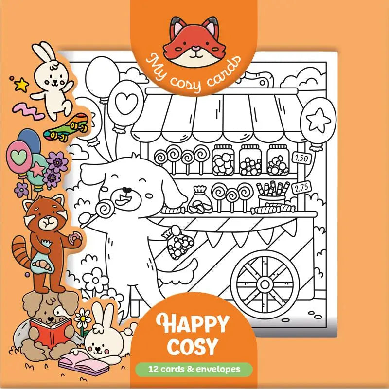 Happy Cosy - Stuur eens een kaartje