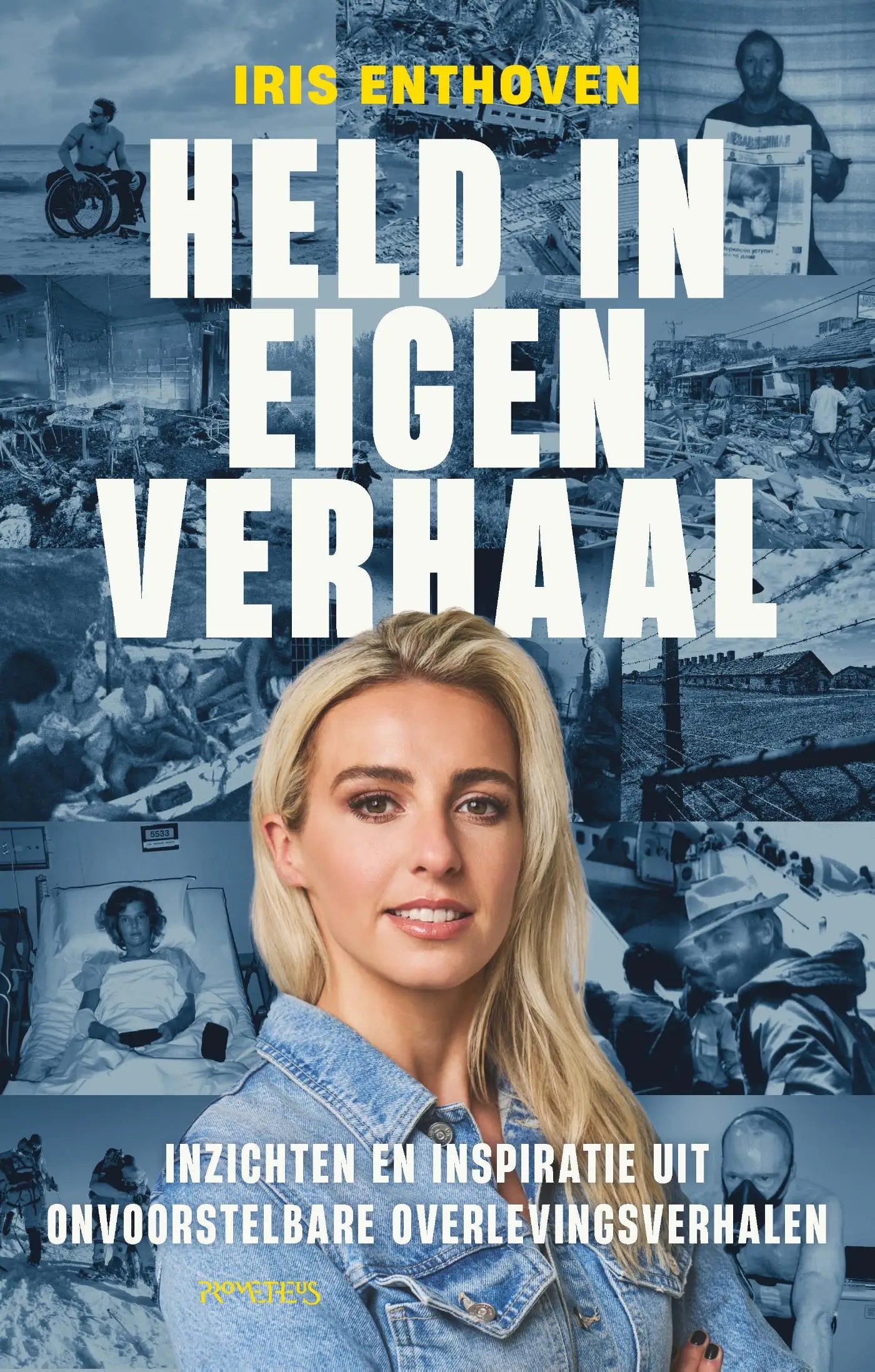 Blauwe denimjas gedragen door blonde vrouw met lang haar in context van onvoorstelbare overlevingsverhalen