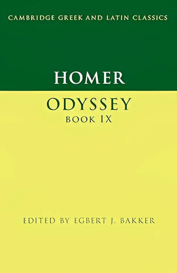 Dit is een harde kaft editie van homer odyssey boek ix uit de cambridge greek and latin classics serie