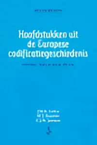 Blauw boekje hoofdstukken uit de europese codificatiegeschiedenis met witte tekst corjo jansen jan lokin willem zwalve