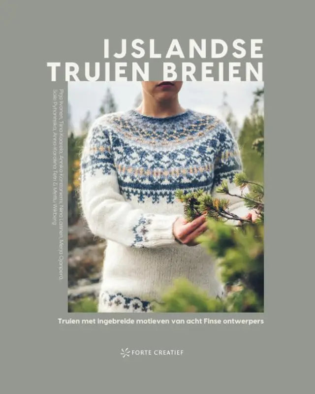 IJslandse truien breien - truien met ingebreide motieven van acht Finse ontwerpers