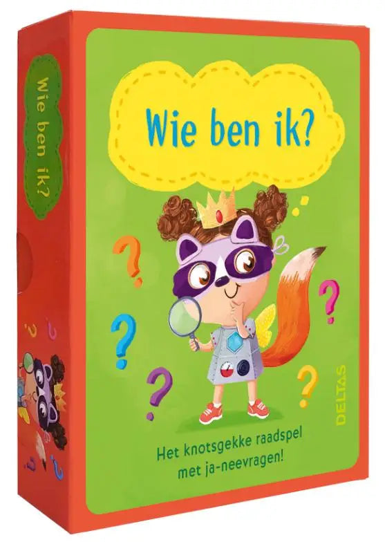 Wie ben ik? - Het knotsgekke raadspel met ja- neevragen!
