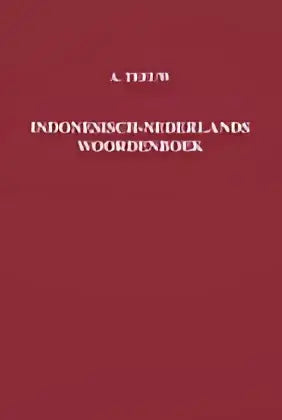 Indonesisch-nederlands woordenboek - indonesisch-nederlands woordenboek - boek
