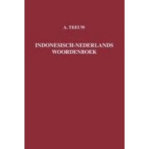 Indonesisch-nederlands woordenboek - indonesisch-nederlands woordenboek - boek