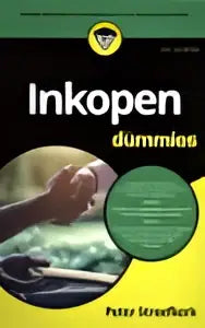 De paperback editie van inkopen voor dummies door peter streefkerk met een groen zwarte omslag en witte tekst, relevant voor wardy poelstra projectmanagement