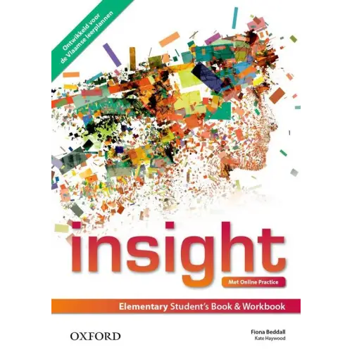 Insight - elementary (belgium edition) student’s book & workbook + online practice - insight - elementary (belgium