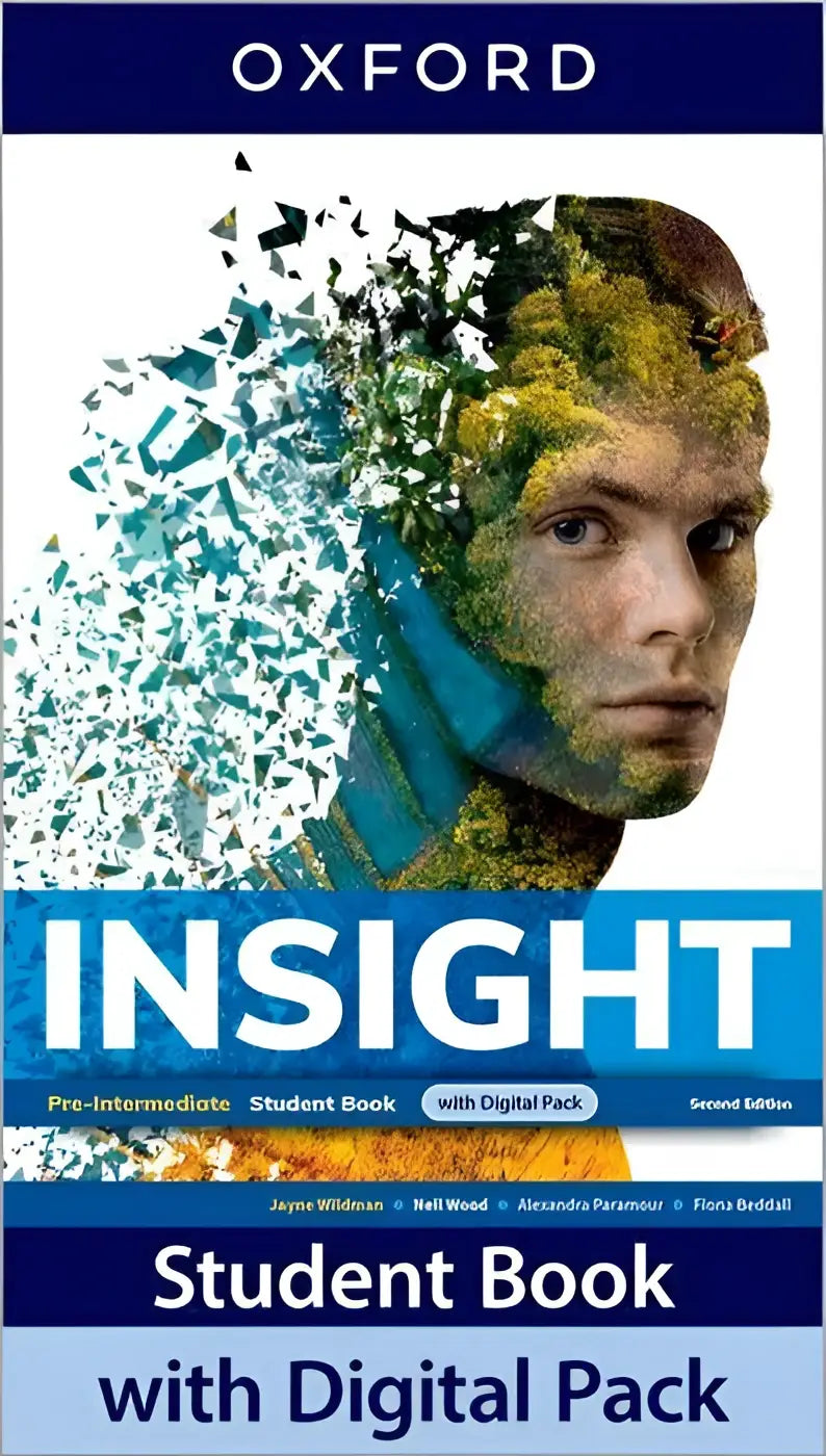 Oxford insight second edition pre-intermediate student book with digital pack includes print book and two years online access