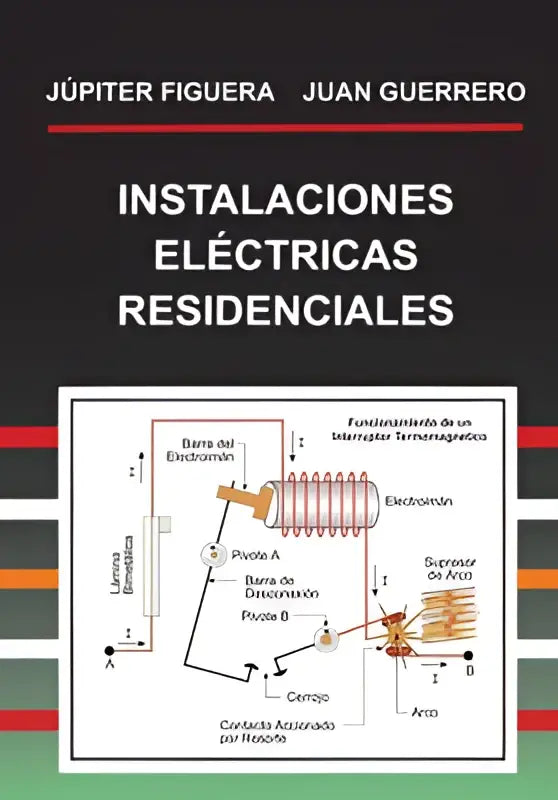 Zwartwit schematisch diagram van residentiële elektrische installaties voor elektrische installaties residenciales