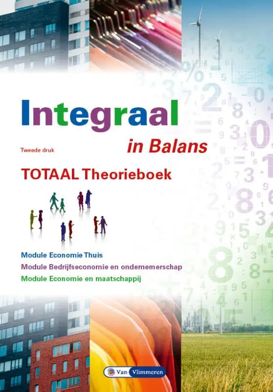 De cover van integraal in balans totaal theorieboek tweede editie van van vlimmeren met focus op totaal theorie