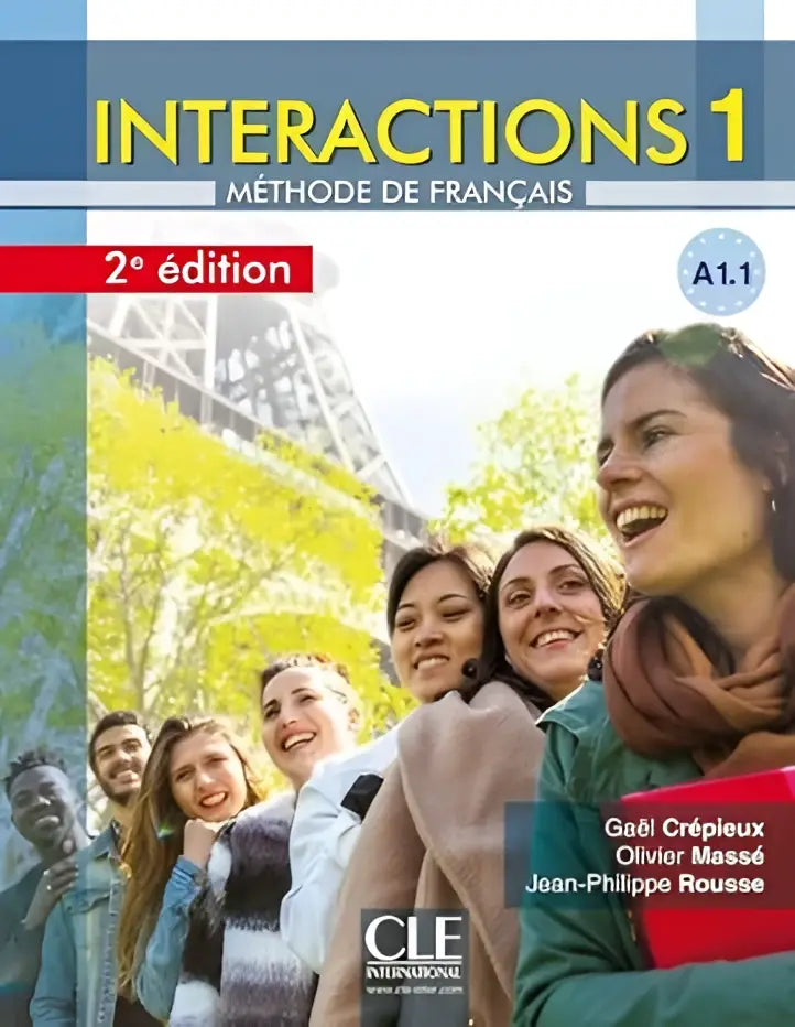 Intéractions 1 niveau a1.1 livre de l’élève + audio - intéractions 1 niveau a1.1 livre de l’élève + audio - boek