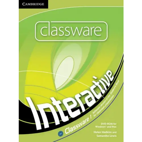 Interactive 1 classware dvd-rom - interactive 1 classware dvd-rom - boek