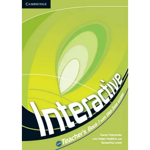 Interactive 1 teacher’s book + web zone acces code - interactive 1 teacher’s book + web zone acces code - boek
