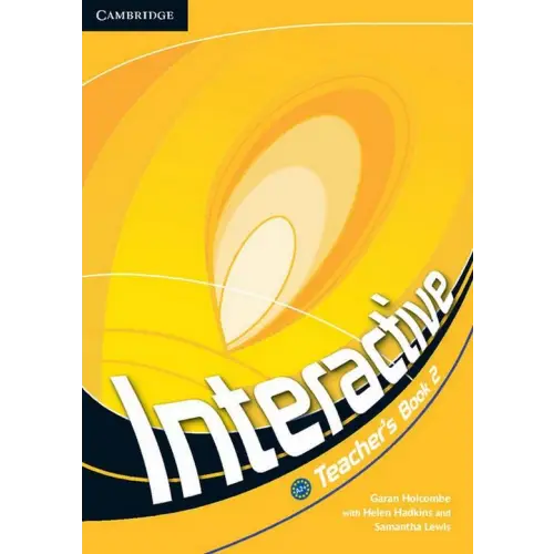 Interactive 2 teacher’s book + web zone acces code - interactive 2 teacher’s book + web zone acces code - boek