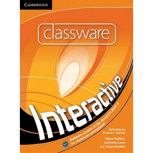 Interactive 3 classware dvd-rom - interactive 3 classware dvd-rom - boek
